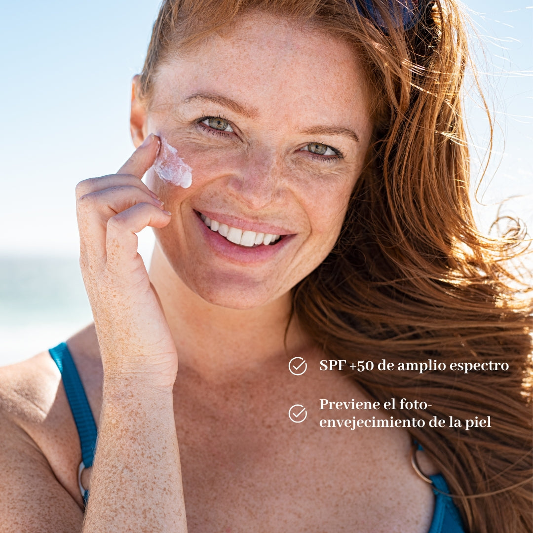 Facial sunscreen SPF 50+ | Crema facial protección solar
