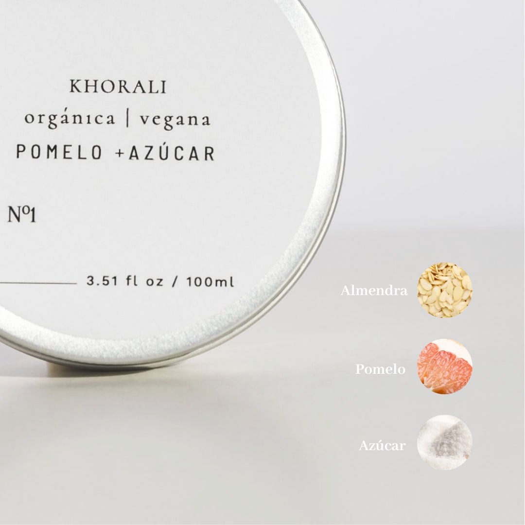 Facial clean & scrub | Exfoliante facial doble acción