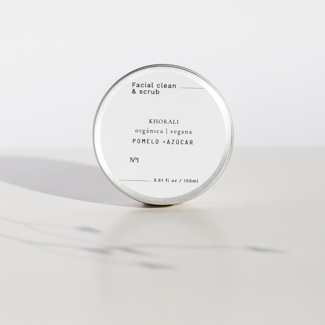 Facial clean & scrub | Exfoliante facial doble acción
