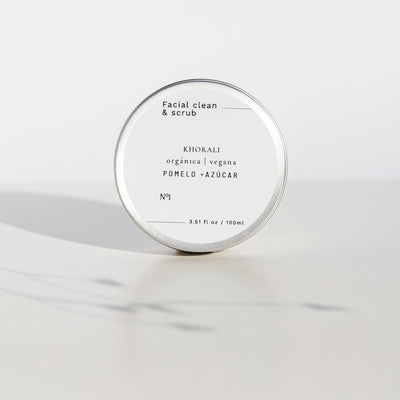 Facial clean & scrub | Exfoliante facial doble acción